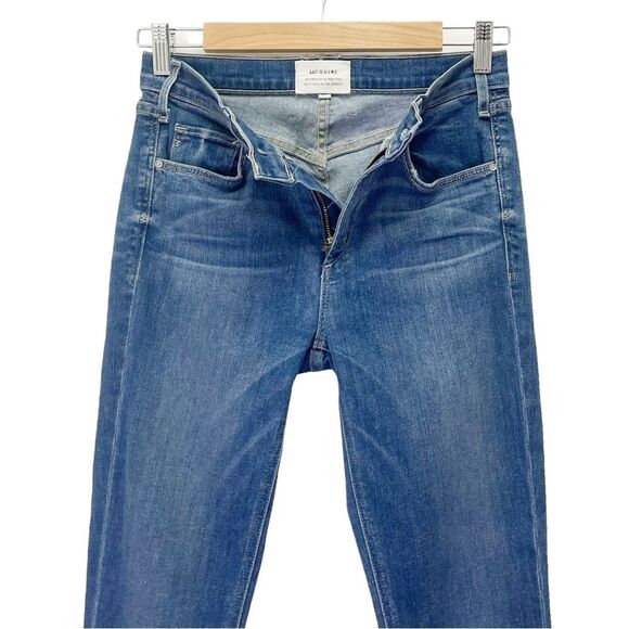 Anthropologie McGuire Newton Skinny Jeans in Coming Up Roses Women’s Size 27 - Picture 7 of 13